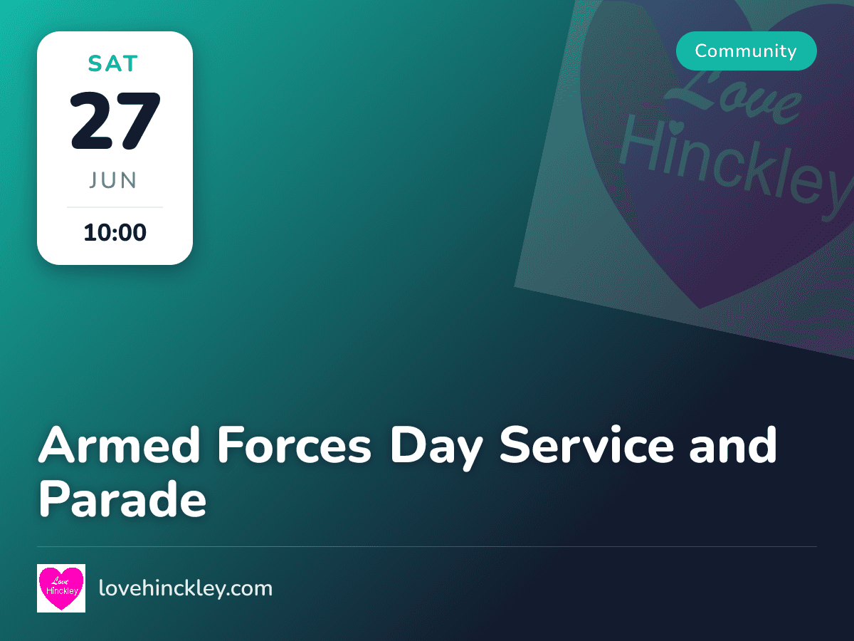 Armed Forces Day Service and Parade